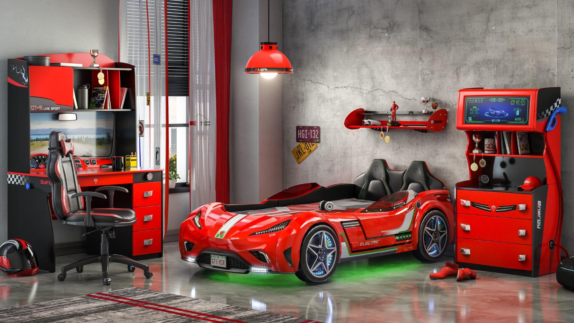 cilek autobed kindermeubels racekamer