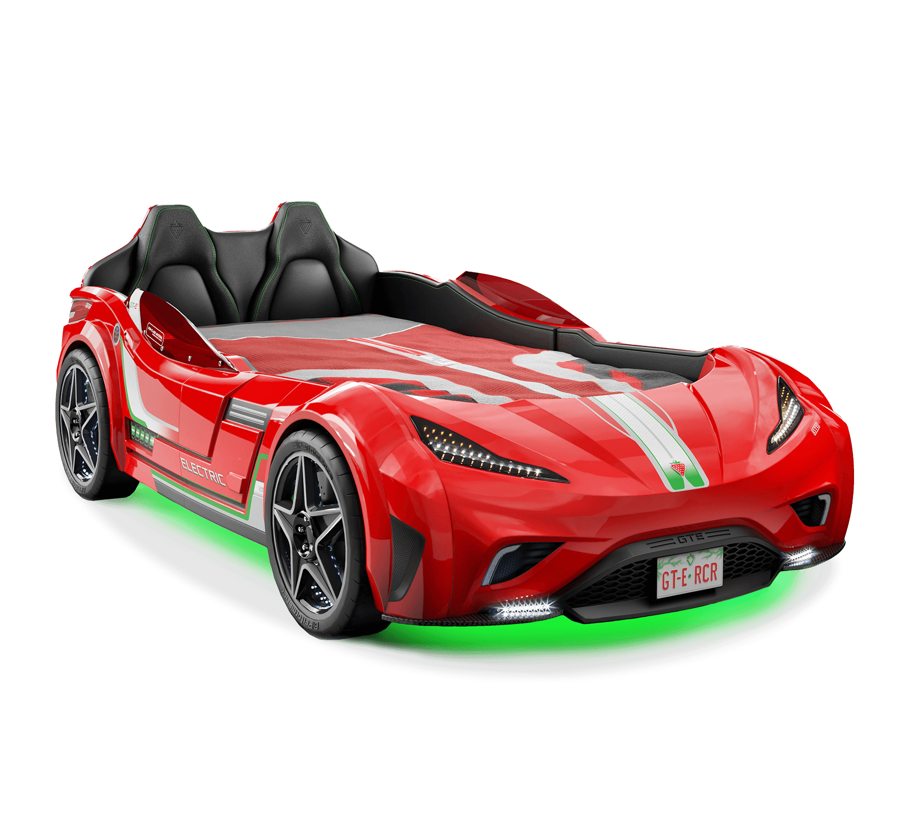 Cilek GTE rood autobed, race bed rood kopen, jongensbed autokamer inspiratie, complete jongenskamer kopen, rood jongensbed auto