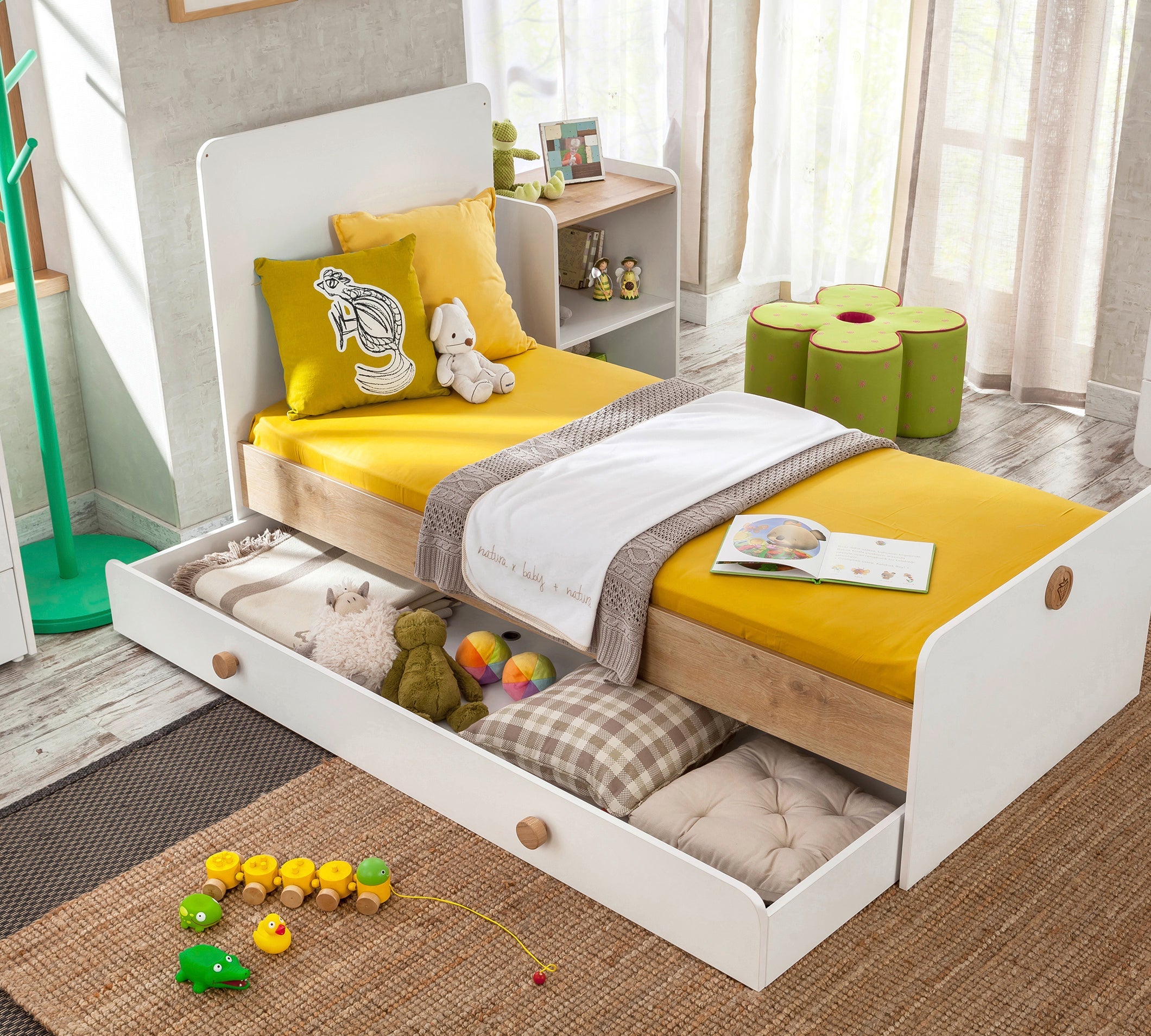 Natura meegroei babybed (80x180 cm)