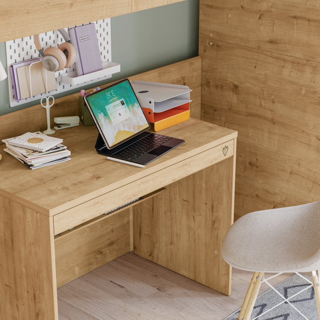 Mocha Studio bureau houtlook kinderkamer