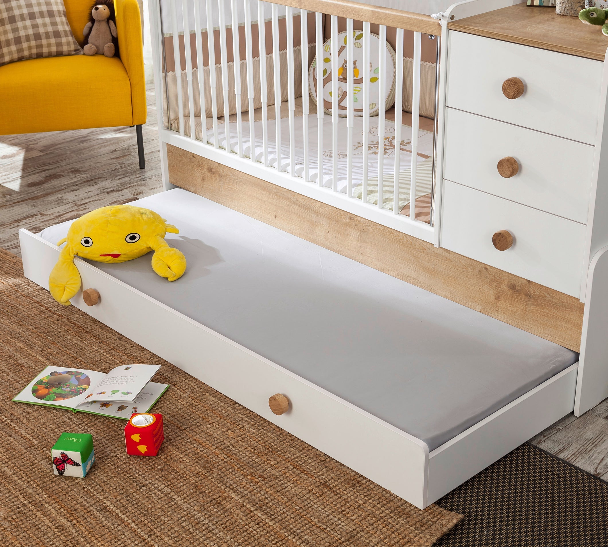 Natura meegroei babybed (80x180 cm)