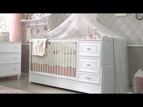 Romantica meegroei babybed (75x160 cm)