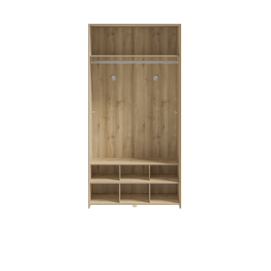 Armoire 2 portes Modera blanc